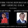 Defiant NY Young Republican Club Plans Indoor Gala "Featuring" Sarah Palin